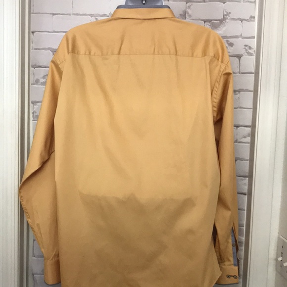 Men’s Avenue 21 men’s gold button down shirt. NWT - Picture 10 of 10